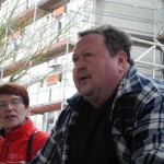 Begrüßung der Wandergruppe von Jürgen Gruß